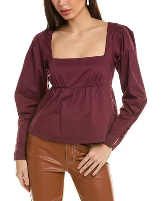 PEGGY TOP | PLUM
