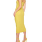 Susana Monaco - CIRCLE FRONT MIDI DRESS