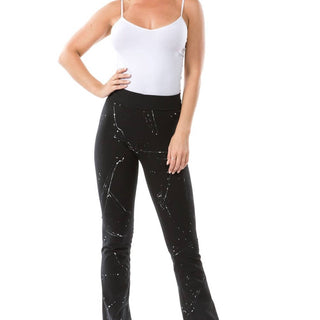 T-Party - Paint Splatter Yoga Leggings