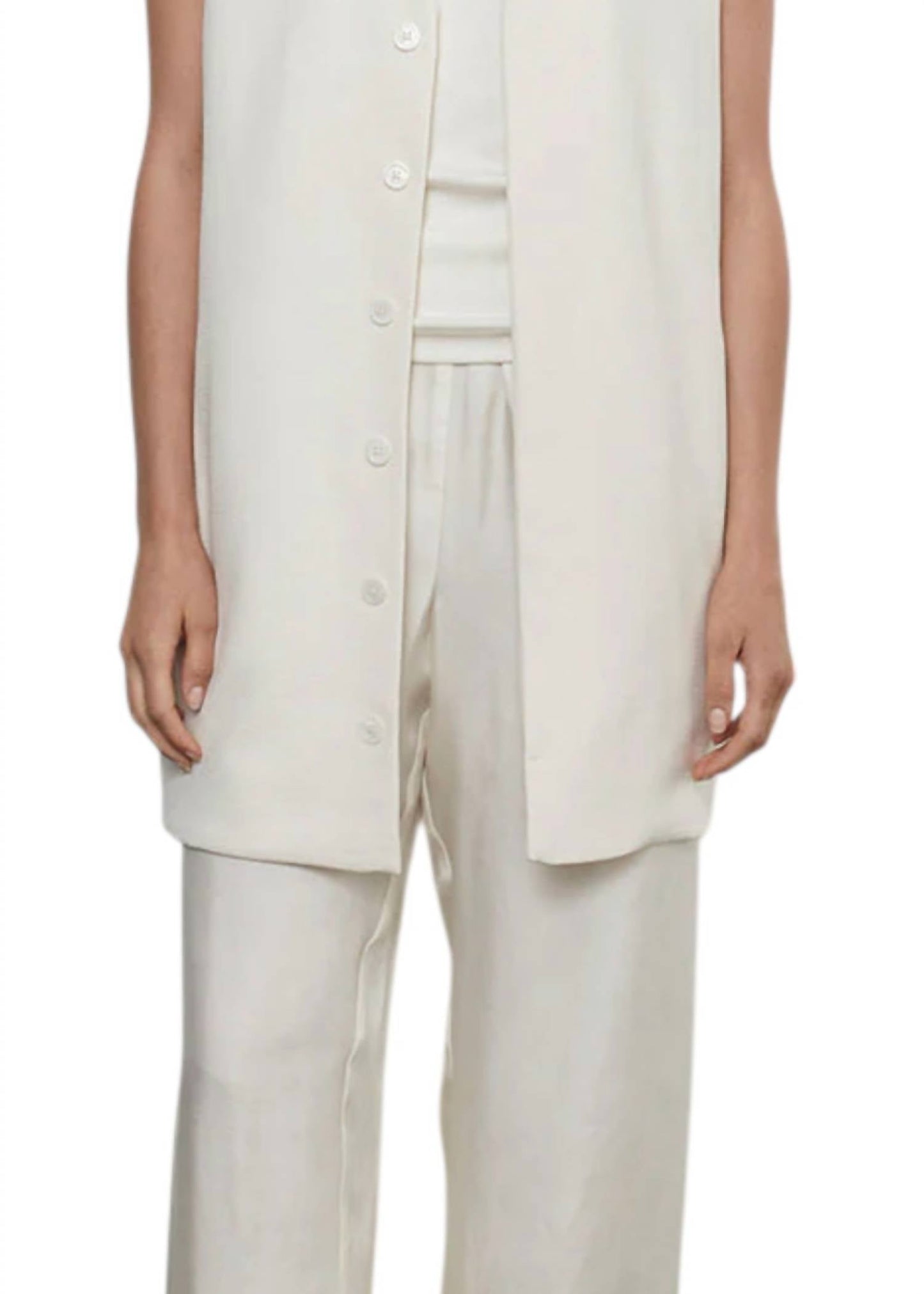 Enza Costa - Crepe Tunic Vest