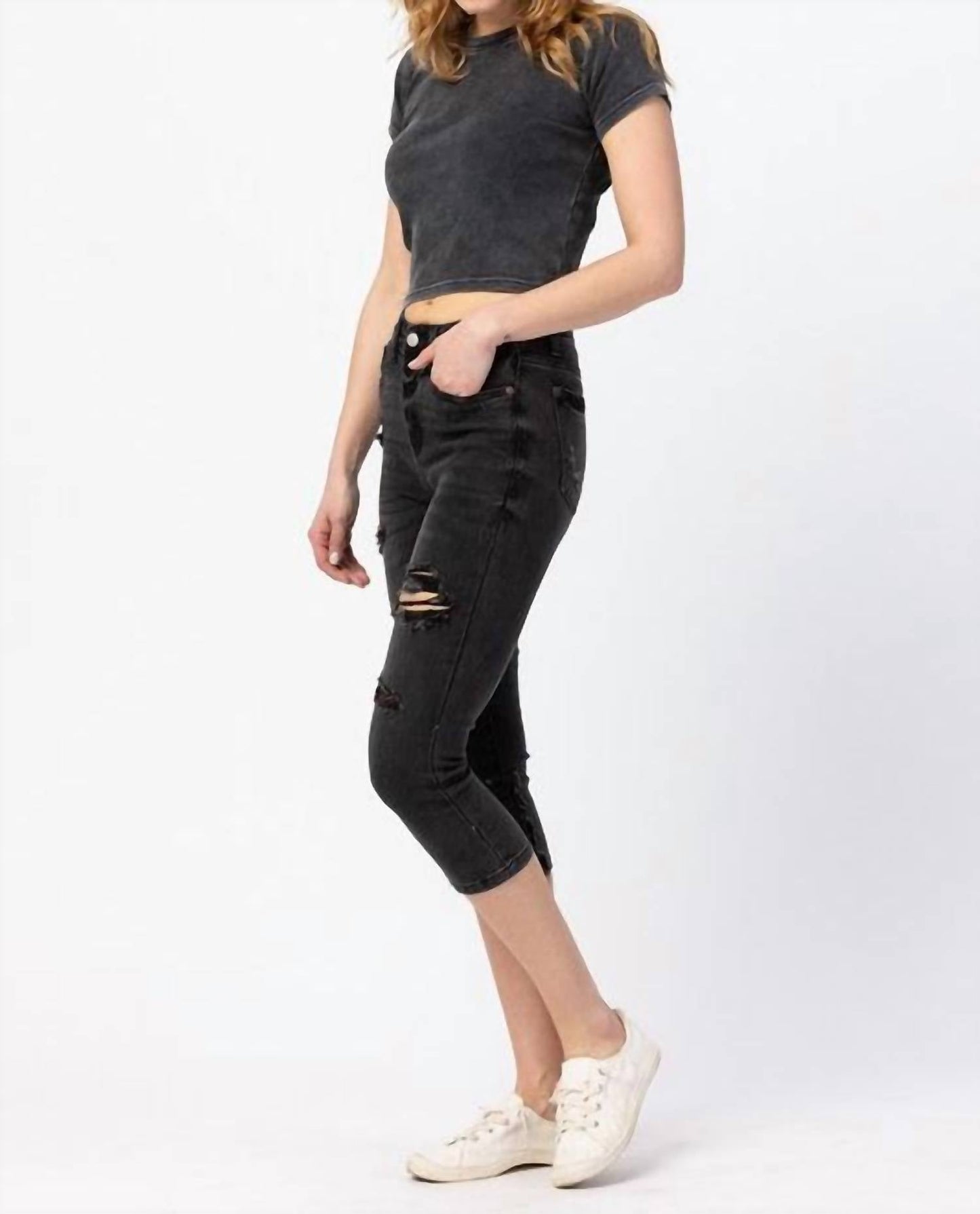 Judy Blue - Vintage Capri Pants