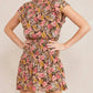 Entro - Floral Smocked Dress