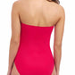 Profile By Gottex - Tutti Fruitti Bandeau Ruffle One Piece Swimsuit