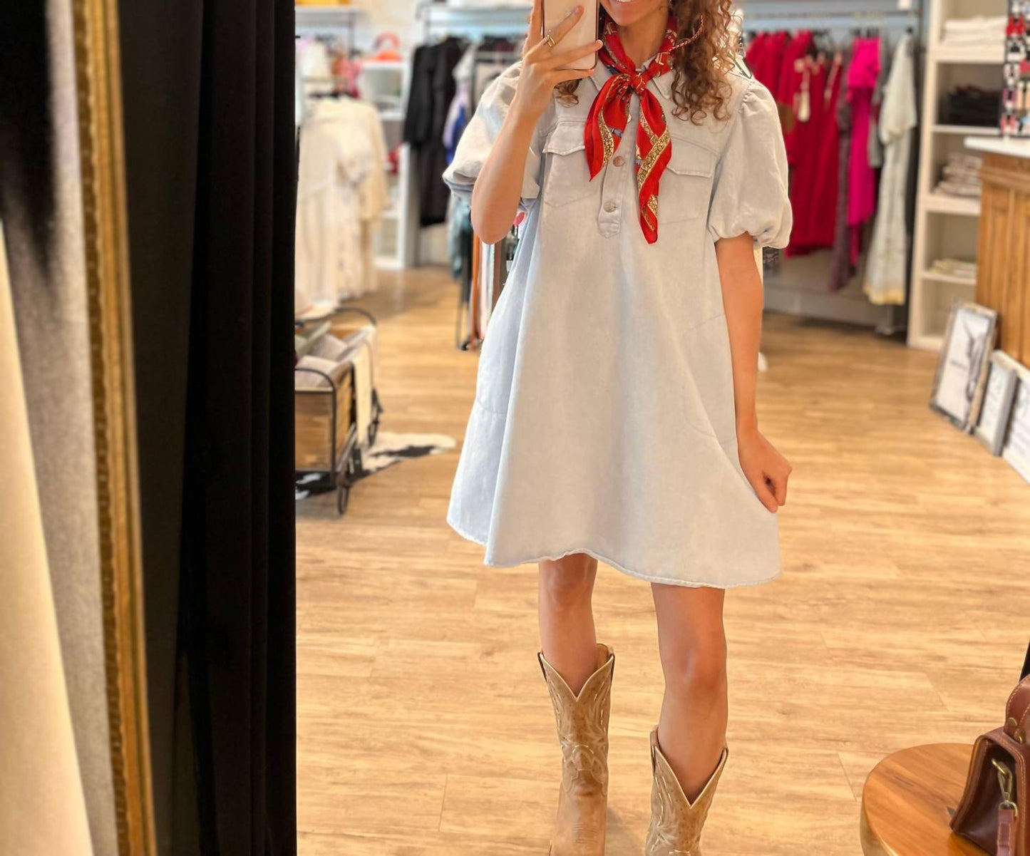 &Merci - Daniella Cotton Mini Dress