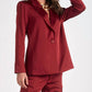 Elan - Satin Long Sleeve Blazer