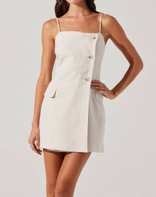 Astr - Oatmeal Azria Mini Dress