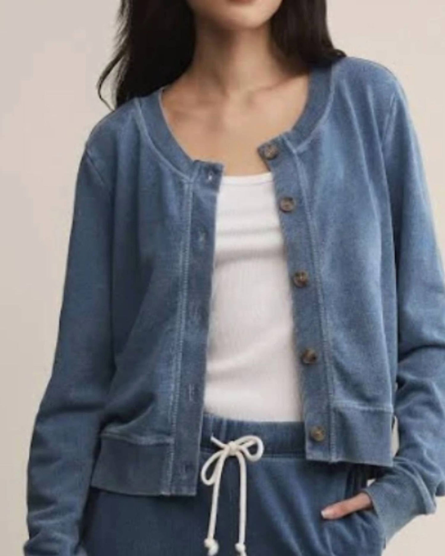 Z Supply - Knit Denim Cardigan