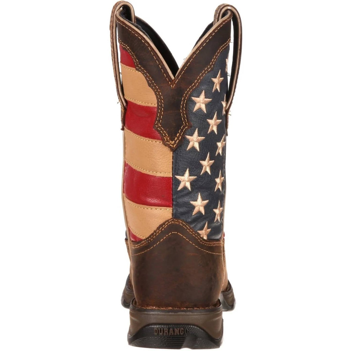 Durango Boots - Women's Lady Rebel Patriotic Pull On Boot With Flag Sole