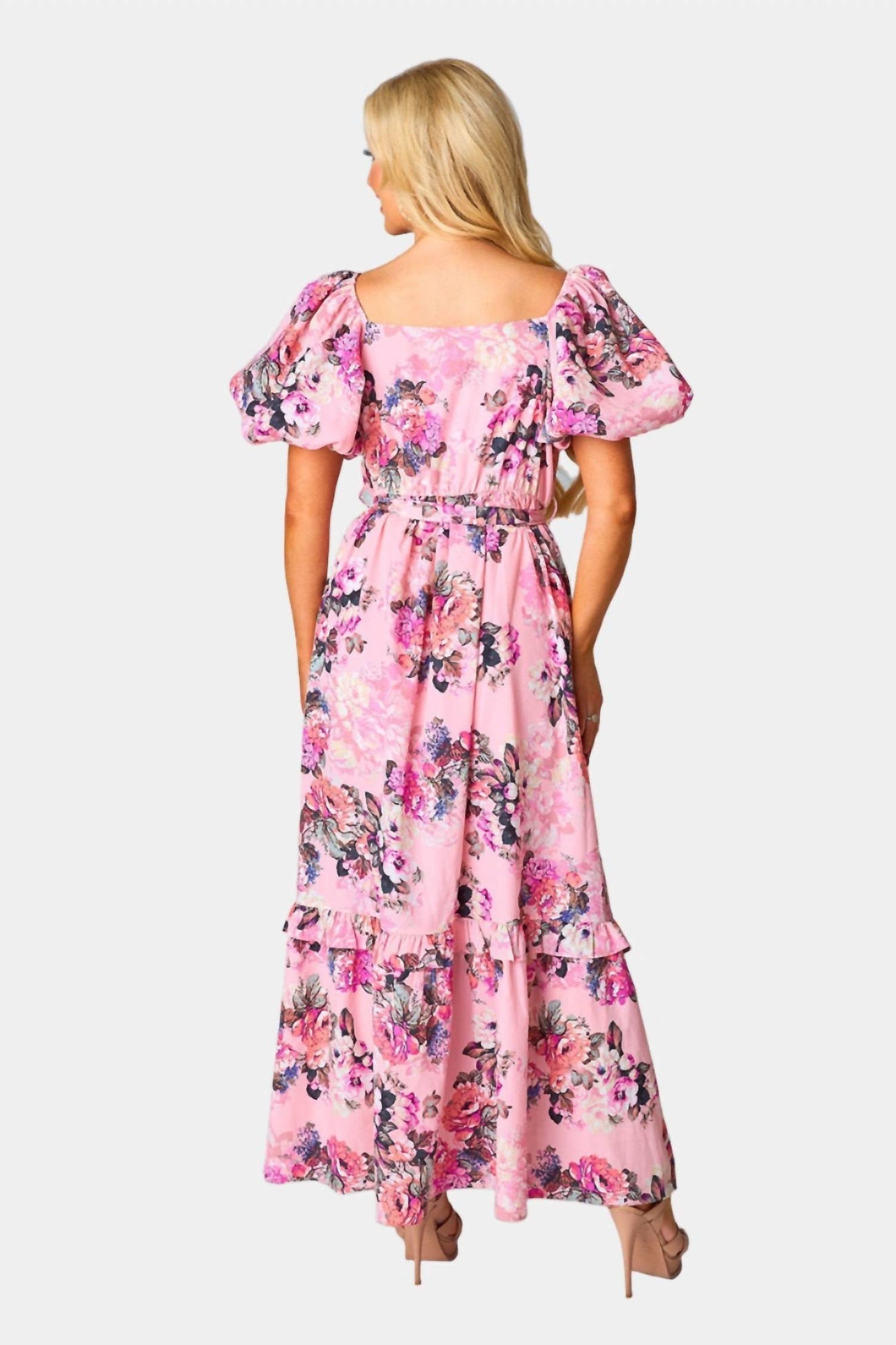 Buddylove - Sydney Puff Sleeve Maxi Dress