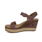 Aetrex - SYDNEY QUARTER STRAP ESPADRILLE WEDGE