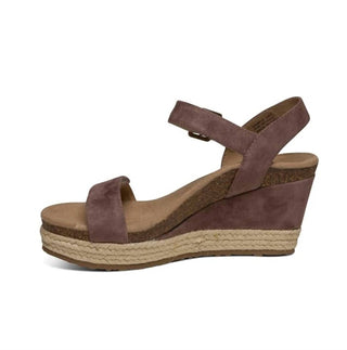 Aetrex - SYDNEY QUARTER STRAP ESPADRILLE WEDGE