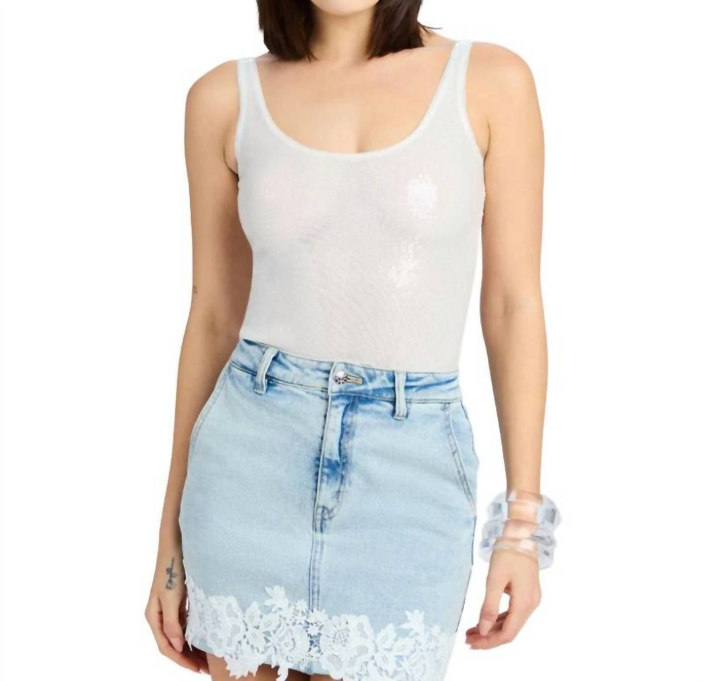 Generation Love - Dina Sequin Bodysuit