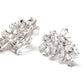Avenue Chic - Women's Bridal Leaf Earrings
