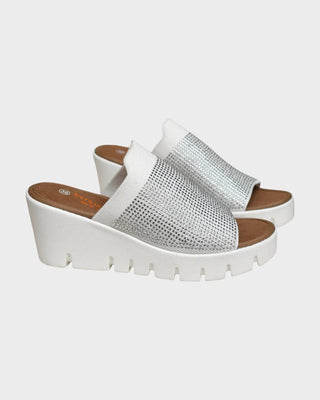 Bernie Mev - Women's Venti Crystals Slip On Sandal