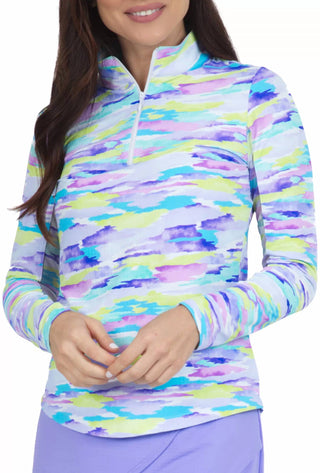 Ibkul - Mock Zip Neck - Jesse