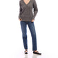 Fifteen Twenty - Deliana Oversized V-neck Sweater