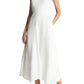 Reiss Livvy Mock Neck Maxi Dress in White, Size 4 Us