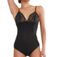 commando® Womens Butter+Lace Bodysuit, S, Black