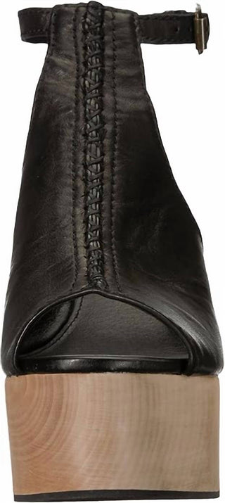 Kelsi Dagger - Women's Brooklyn Mule Ankle Buckle Open Toe Platform Heeled Sandals