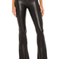 Commando - Faux Leather Flare Full Length Leggings