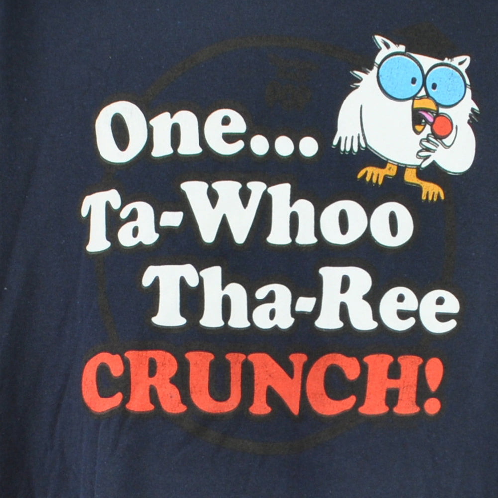 Brisco Brands Tootsie Roll Mr Owl How Many Licks? Candy Adults Tshirt Tee