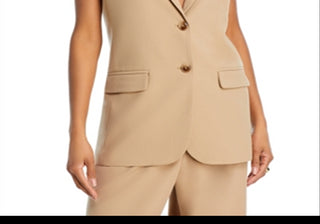 Wayf Wilshire Notch Collar Vest  Size Large