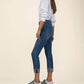 Kut From The Kloth - Amy Mid Rise Crop Straight Leg Jeans
