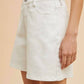 Anniewear - High Waist Stretch Mom Shorts