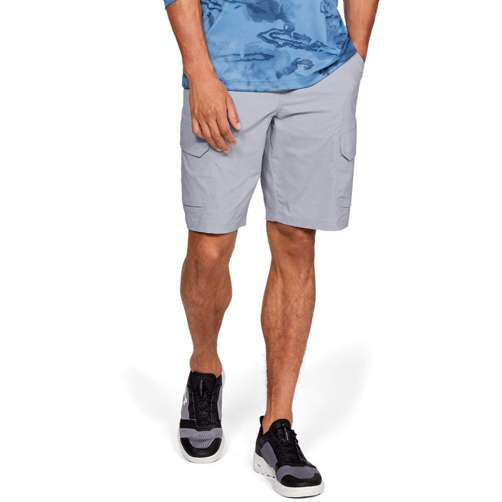 Under Armour Men's UA Fish Hunter Cargo Shorts - Gray