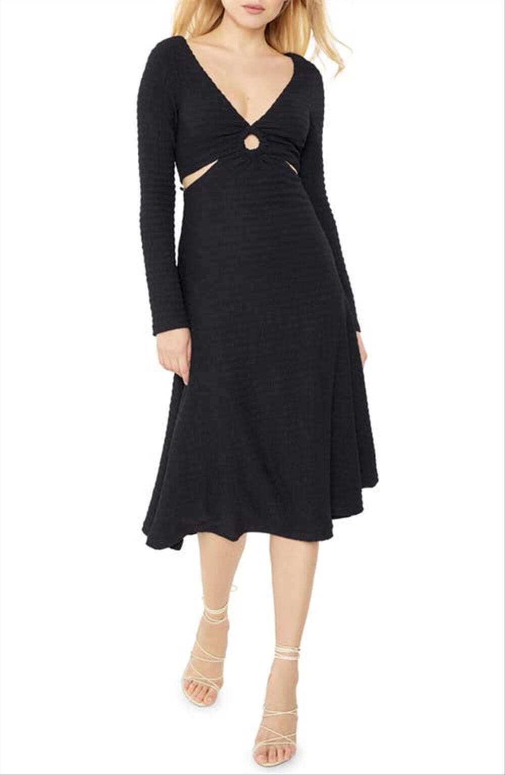 LIKELY Women's Eila Dress, Black, 2