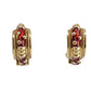 Hidalgo - Women's Enamel Reverisble Earrings
