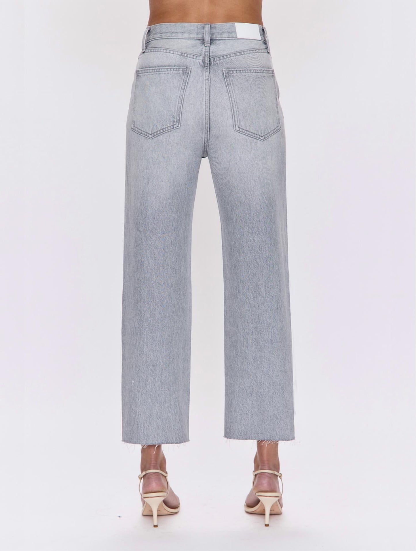 Pistola - Cassie Crop Super High Rise Straight Leg Jeans