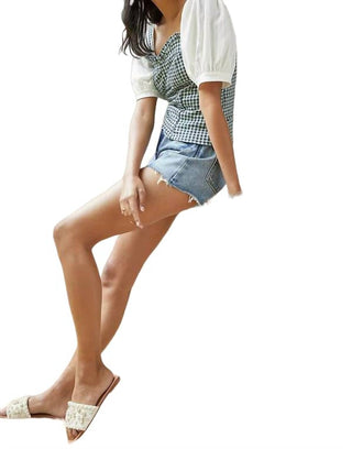 Eva Franco - Gingham Sweetheart Tank