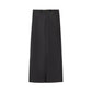 Recollection Brand - Midi Front Slit Leather Skirt