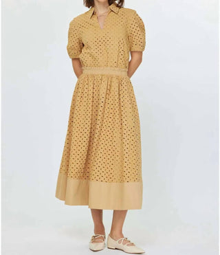 Current Air - Women's Eyelet Midi Skirt
