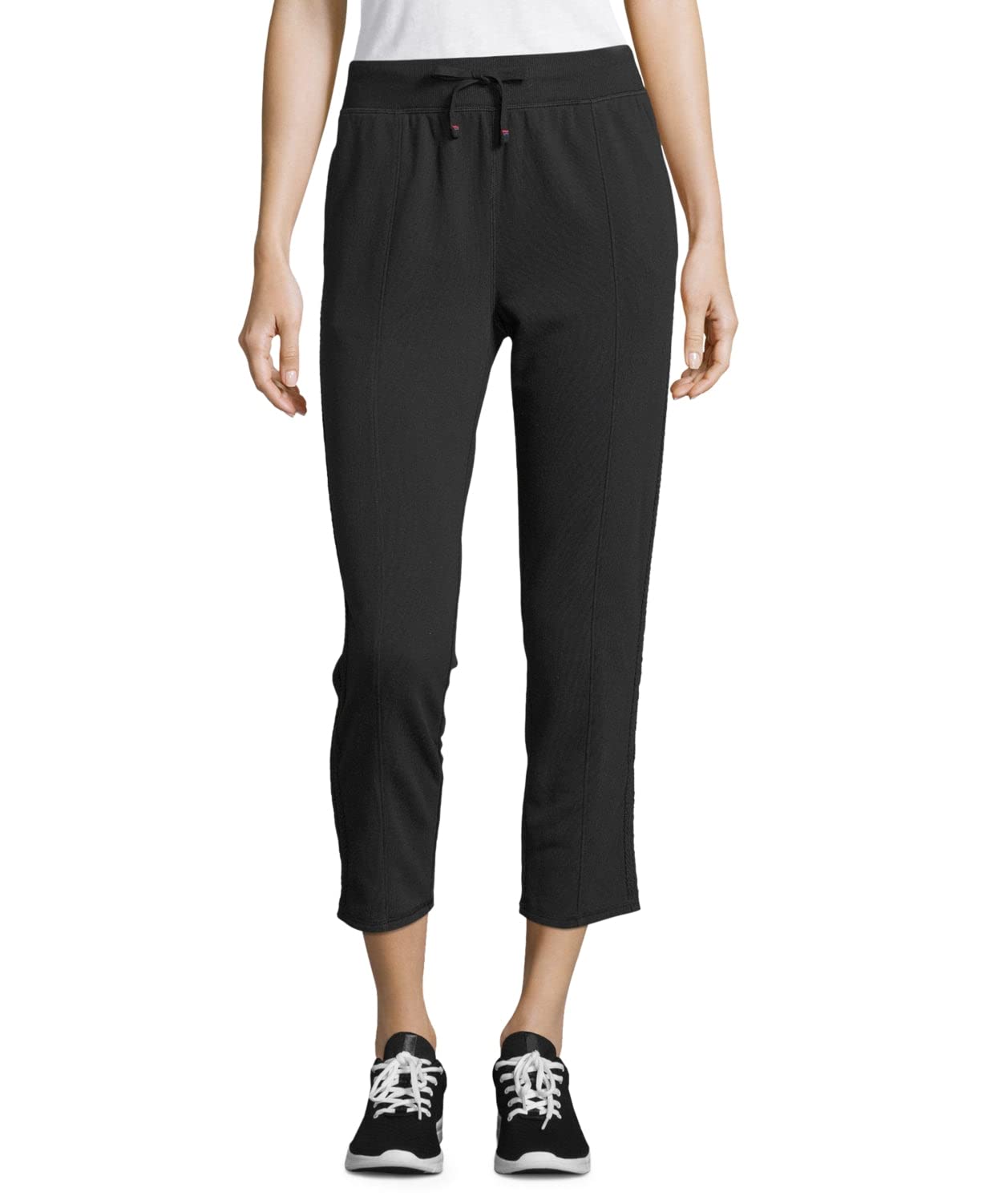 Champion Womens Jogger Fitness Sweatpants Black S