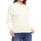 Karen Kane - Petite Size Cable Knit Sweater