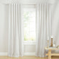 Herringbone Blackout Rod Pocket Window Curtain Panel - Beige, Single