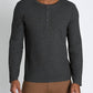 Jachs New York - Classic Waffle Henley Shirt