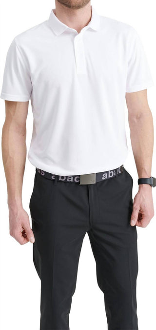 Abacus Sportswear Us - Cray Short Sleeve Polo Shirt
