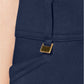 JM Collection Women's Petite Length Curvy-Fit Slim-Leg Pants Navy Size 14