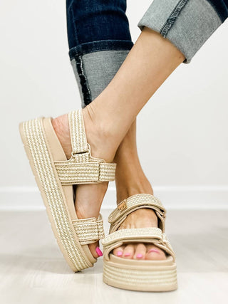 Hey Girl By Corkys - Women's Go For It Platform Sandal