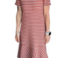 Entro - Stripe Midi Dress