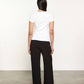 Enza Costa - CASHMERE CAP SLEEVE CREWNECK TOP