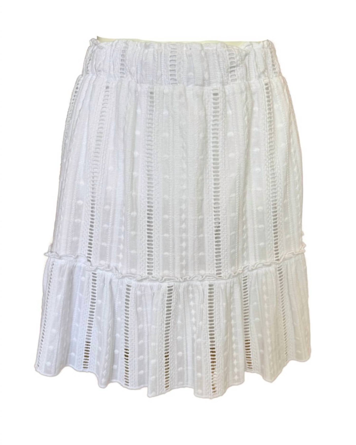Starkx - Faith Embroidery Lace Skirt