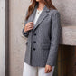 Karen Kane - Houndstooth Blazer