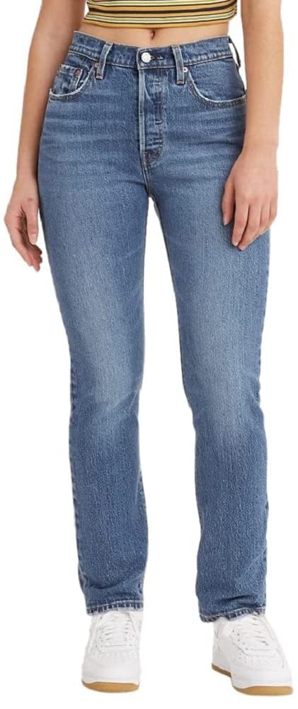 Levi's Women's 501 Original Fit Jeans, (New) Medium Indigo Worn in, 26 Regular
