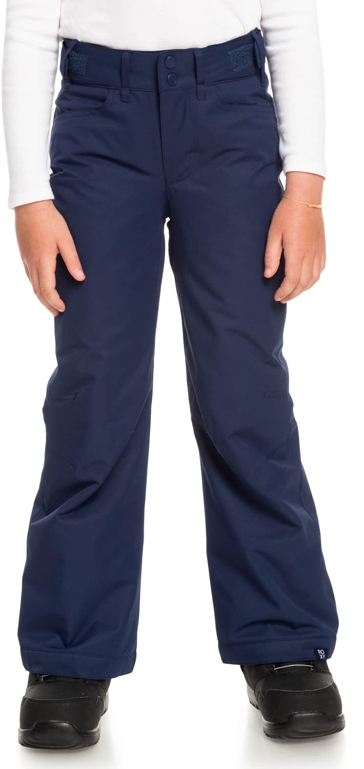Roxy Girls Backyard Snow Pants - Medieval Blue