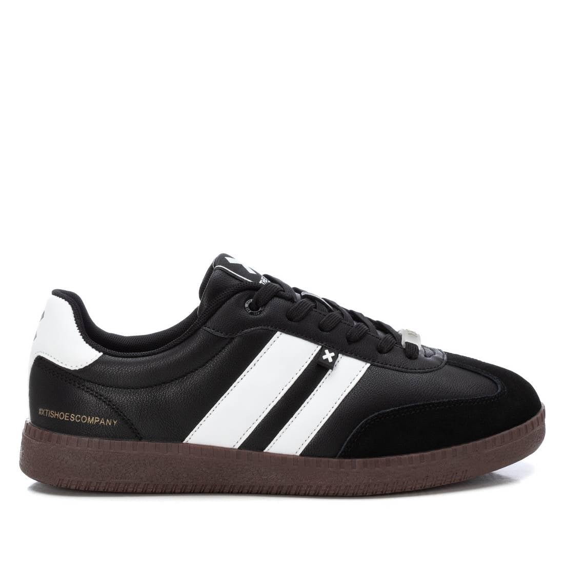 XTI Mens LowTop Sneakers Black 10
