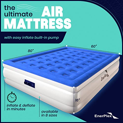 EnerPlex Air Mattress with Built-in Pump